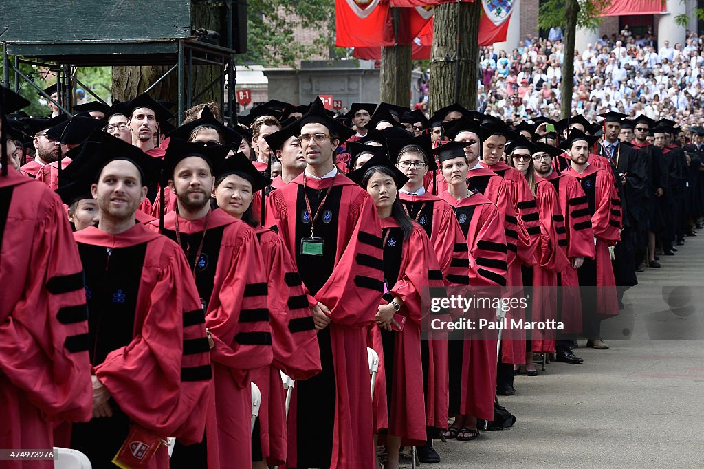 Harvard University 2015 Commencement