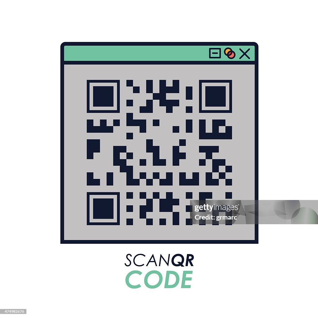 Scan Qr Code Design High-Res Vector Graphic - Getty Images