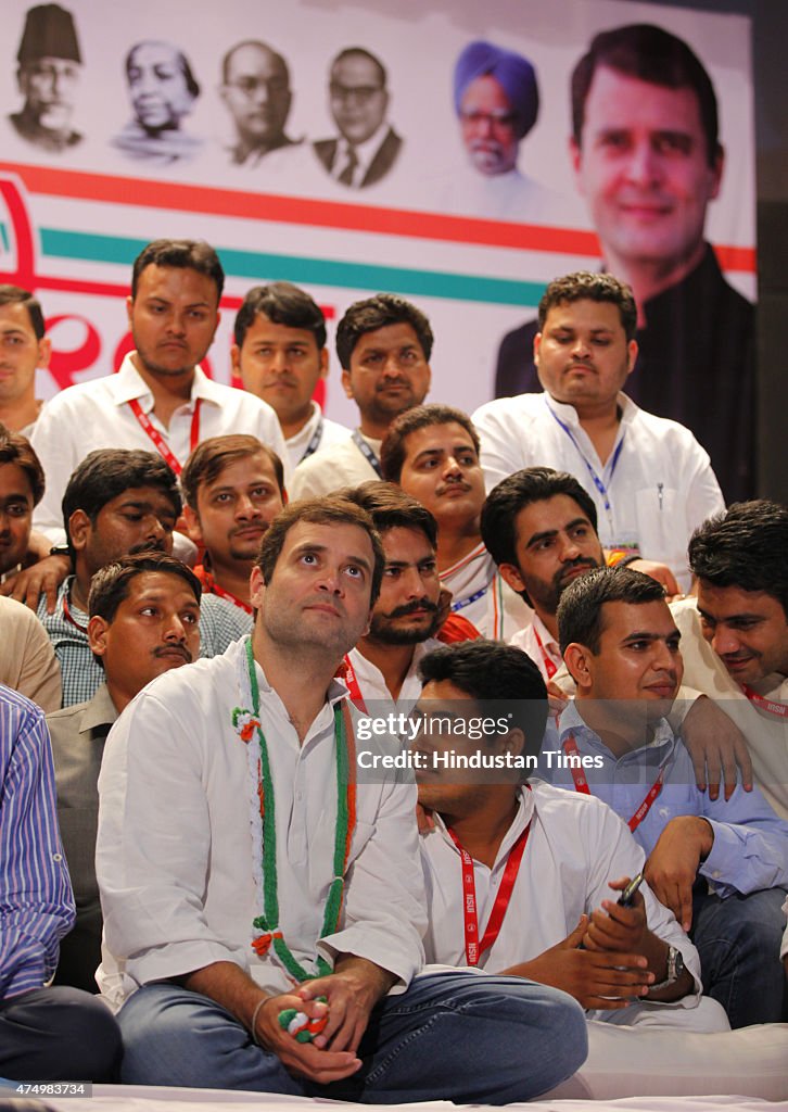 Rahul Gandhi Addressing NSUI National Convention