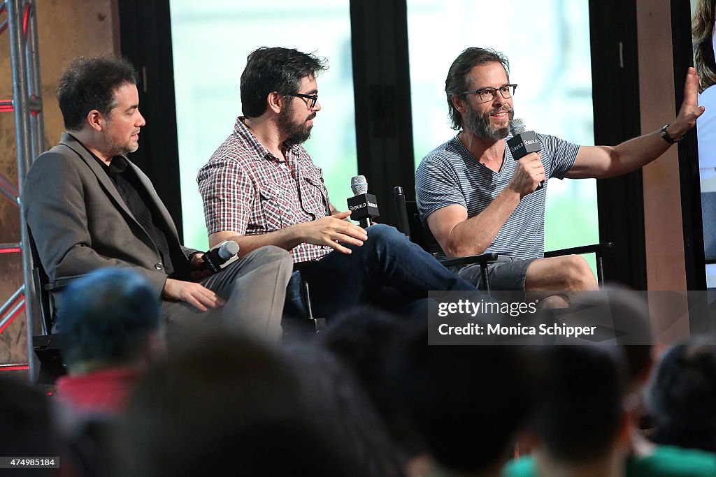 AOL BUILD Speaker Series: Guy Pearce, Kevin Corrigan And Andrew Bujalski Discuss Their New Film "Results"