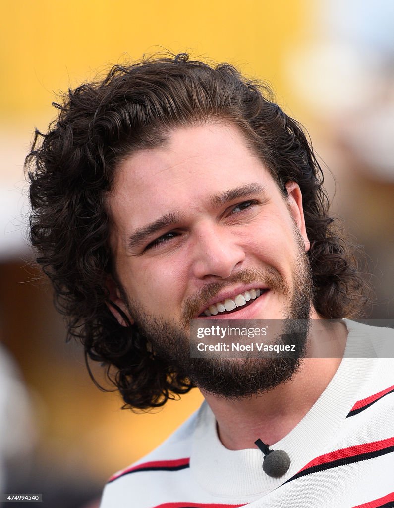 Kit Harington On "Extra"