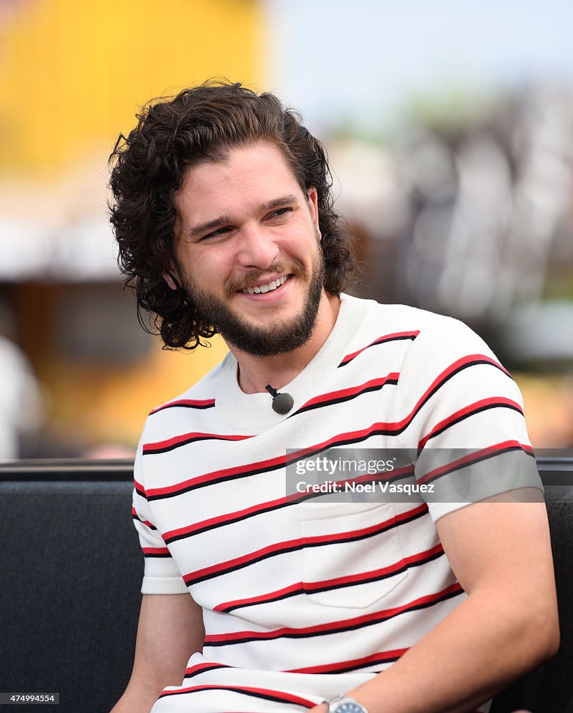 Kit Harington On "Extra"