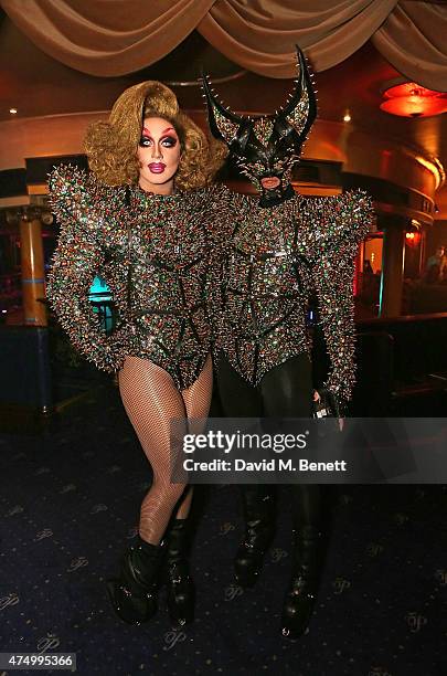 Duo-Raw at the final of RuPaul's Drag Race 'UK Ambassador' hosted by truTV and RuPaul at Cafe De Paris, ahead of the launch of RuPaul's Drag Race...