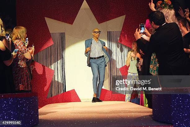 Ru Paul at the final of RuPaul's Drag Race 'UK Ambassador' hosted by truTV and RuPaul at Cafe De Paris, ahead of the launch of RuPaul's Drag Race...