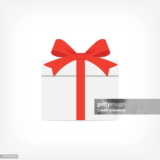 gift box icon - bow-and-arrow-icon stock illustrations