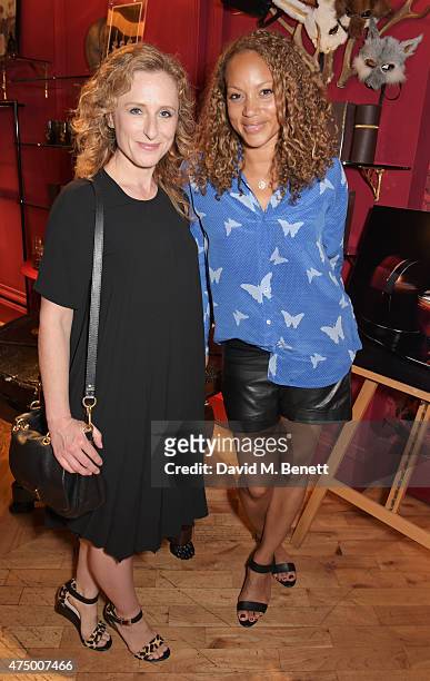 Nicola Stephenson and Angela Griffin attend as Coco de Mer London unveil their new Pleasure Collection featuring the exclusive Pleasure Seed Vibrator...