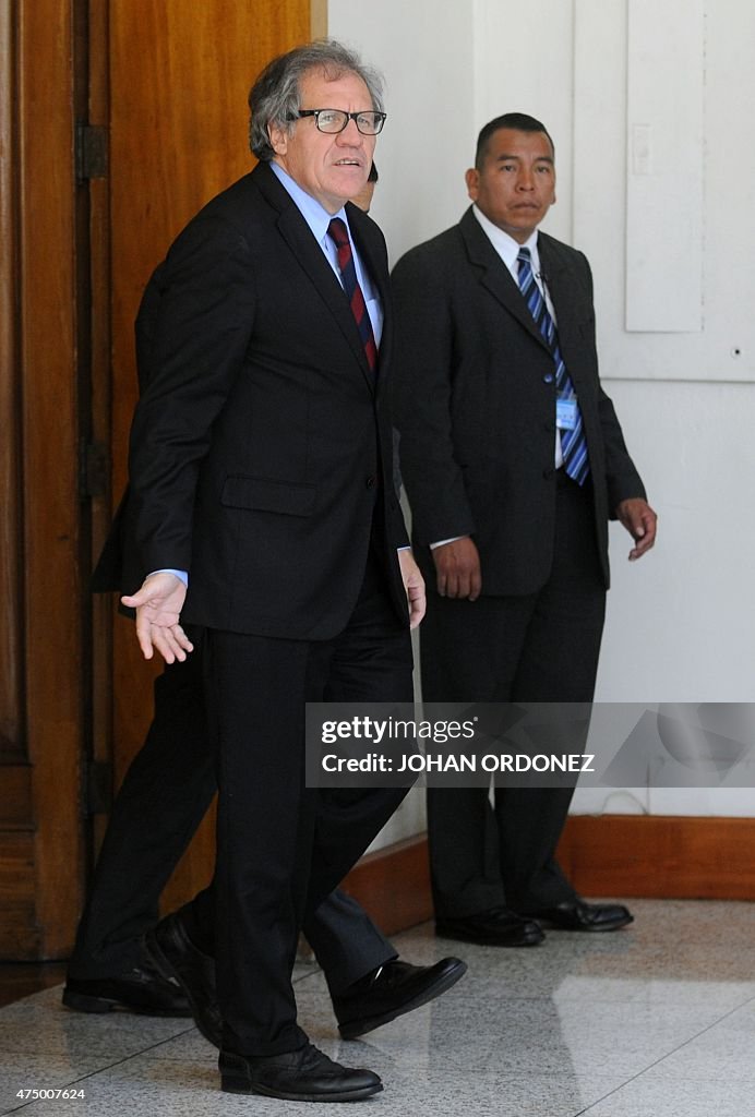 GUATEMALA-OAS-PEREZ-ALMAGRO