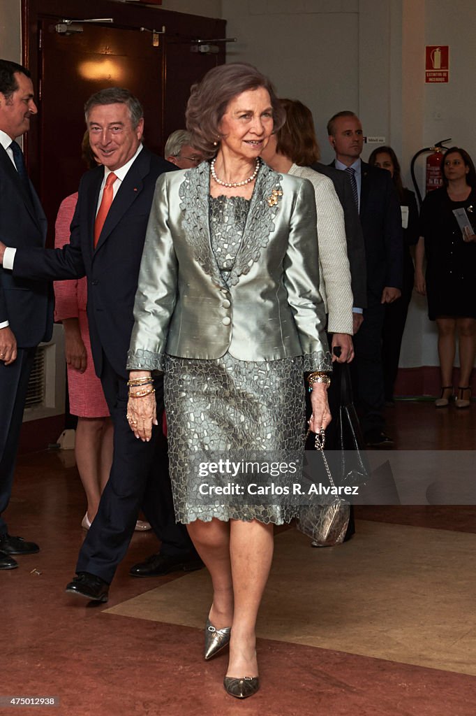 Queen Sofia of Spain Attends RTVE Orchestra 50th Anniversary Concert