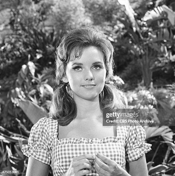 Gilligan's Island cast member Dawn Wells , for episode: "Two on a Raft." Image dated July 21, 1964.