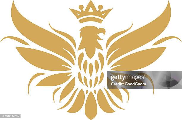 Eagle With Crown High-Res Vector Graphic - Getty Images