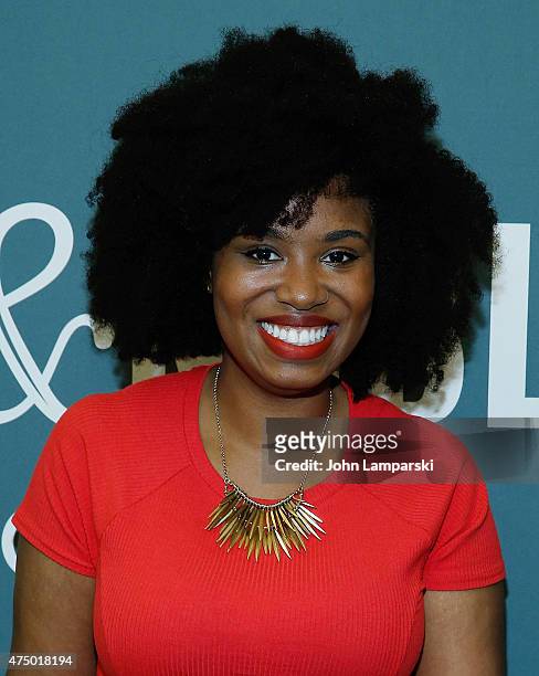 Akilah Hughes attends as Sophia Rivka Rossi discusses her new book " A Tale Of Two Besties" at Barnes & Noble Tribeca on May 28, 2015 in New York...
