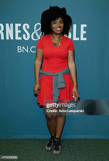 Akilah Hughes attends as Sophia Rivka Rossi discusses her new book " A Tale Of Two Besties" at Barnes & Noble Tribeca on May 28, 2015 in New York...