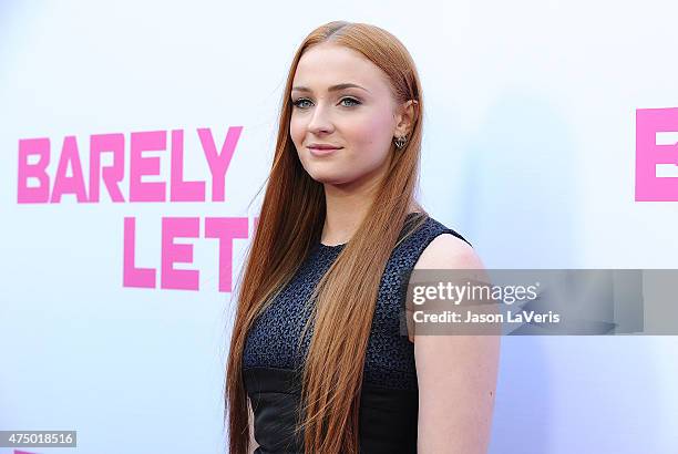 Actress Sophie Turner attends the premiere of "Barely Lethal" at ArcLight Hollywood on May 27, 2015 in Hollywood, California.