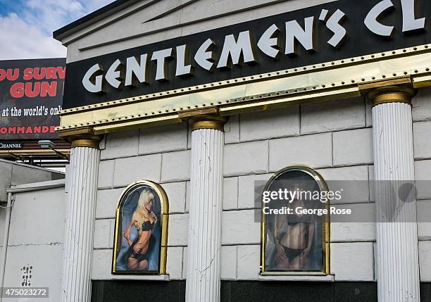 Gentlemen's Club, formerly the Crazy Horse II, is viewed on May 17, 2015 in Las Vegas, Nevada. Tourism in America's "Sin City" has, within the past...