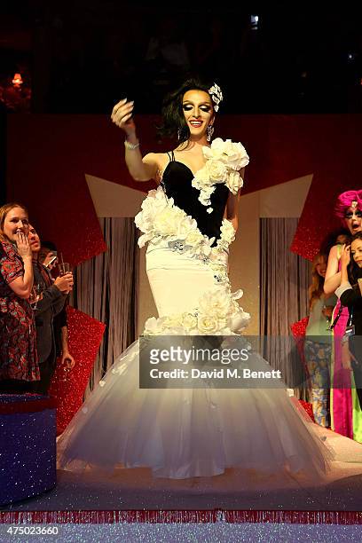 Contestant Eddie OK Adams at the final of RuPaul's Drag Race "UK Ambassador" hosted by truTV and RuPaul at Cafe De Paris, ahead of the launch of...