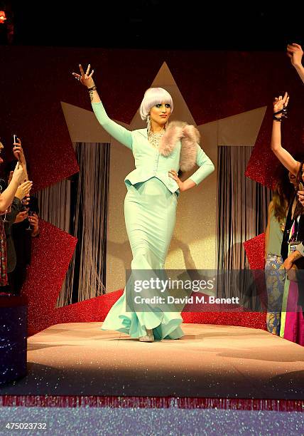 Contestant Grace Oni Smith at the final of RuPaul's Drag Race "UK Ambassador" hosted by truTV and RuPaul at Cafe De Paris, ahead of the launch of...