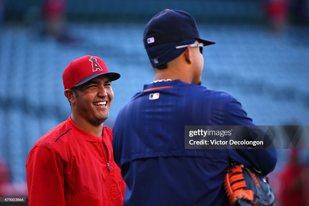 Detroit Tigers v Los Angeles Angels of Anaheim