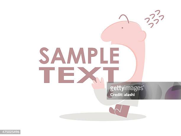 one businessman eating his words (text) - word of mouth stock illustrations