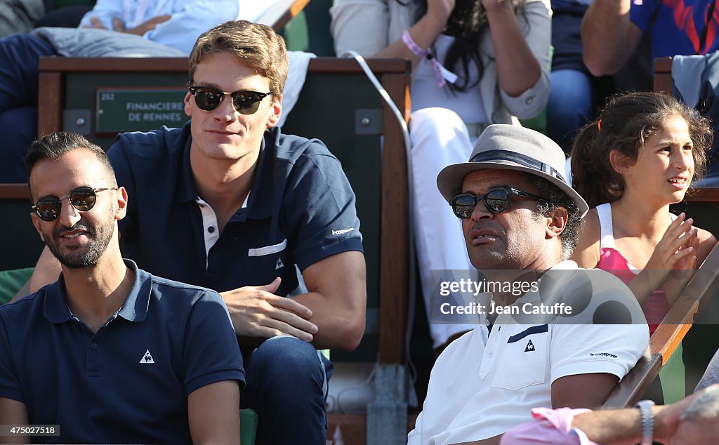 Celebrities At French Open 2015 - Day Four