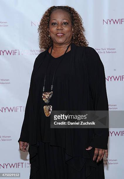 Beverly Jo Pryor attends the 2015 New York Women In Film & Television Designing Women Awards Gala at Scholastic Auditorium on May 28, 2015 in New...