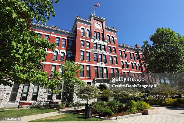 clark university - worcester massachusetts stock pictures, royalty-free photos & images