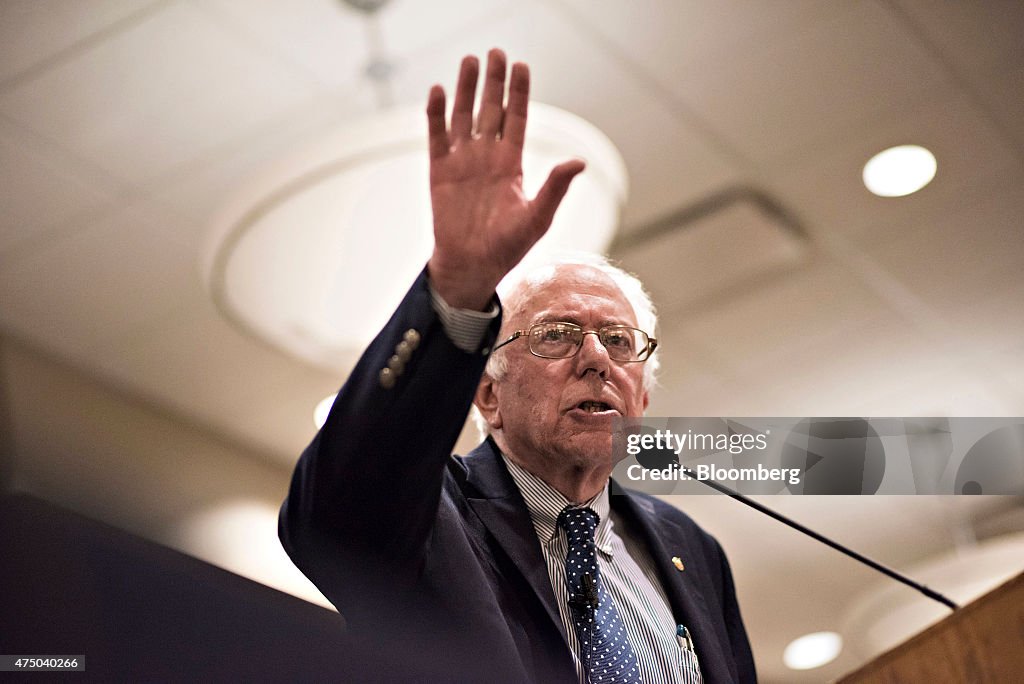 Presidential Candidate Senator Bernie Sanders Townhall Meeting At St. Ambrose University