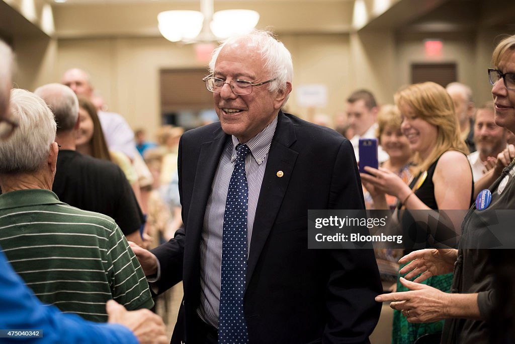 Presidential Candidate Senator Bernie Sanders Townhall Meeting At St. Ambrose University