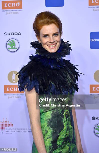 Johanna Borchert attends the Echo Jazz 2015 at the dockyard of Blohm+Voss on May 28, 2015 in Hamburg, Germany.