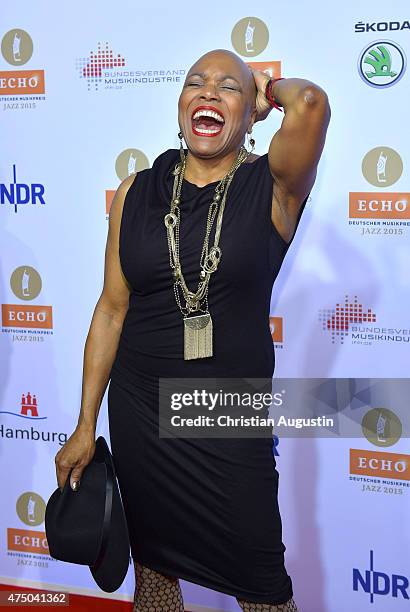Dee Dee Bridgewater attends the Echo Jazz 2015 at the dockyard of Blohm+Voss on May 28, 2015 in Hamburg, Germany.