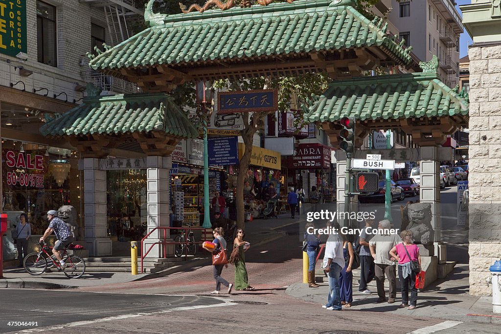 Chinatown Gate on Grant Street