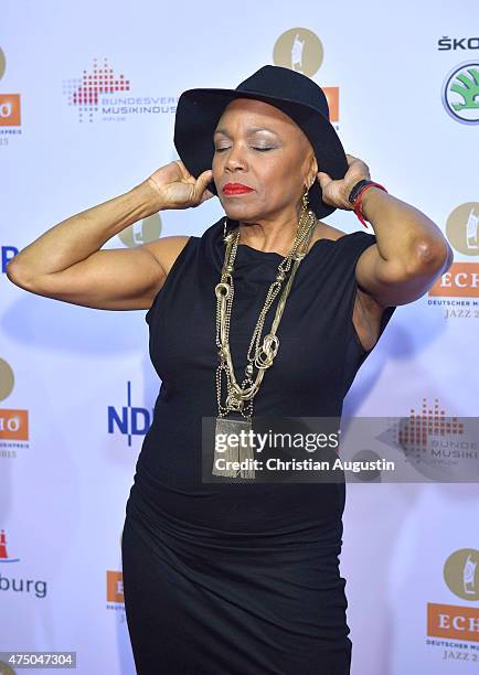 Dee Dee Bridgewater attends the Echo Jazz 2015 at the dockyard of Blohm+Voss on May 28, 2015 in Hamburg, Germany.