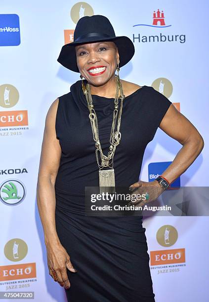 Dee Dee Bridgewater attends the Echo Jazz 2015 at the dockyard of Blohm+Voss on May 28, 2015 in Hamburg, Germany.