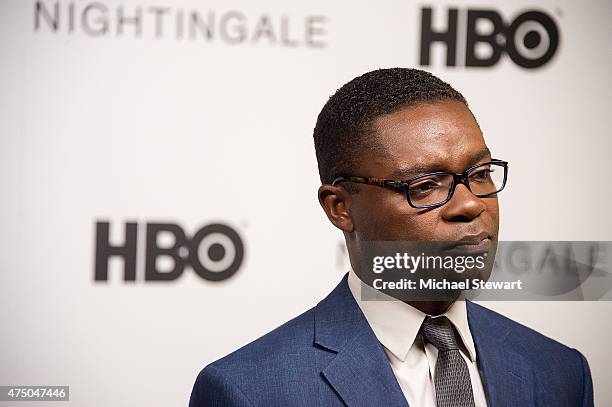 Actor David Oyelowo attends the "Nightingale" New York Premiere at ArtBeam on May 28, 2015 in New York City.