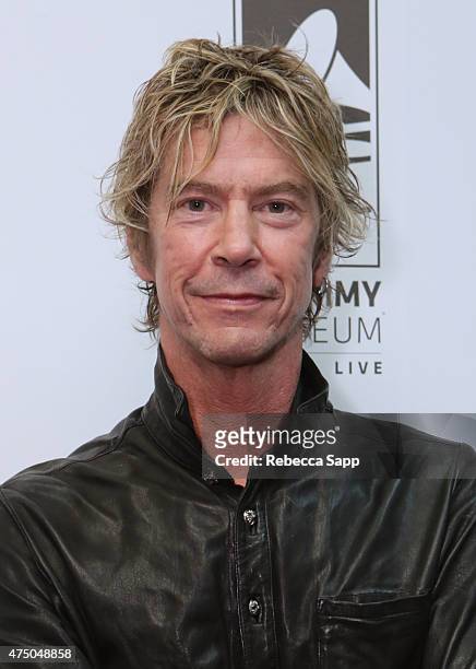Musician Duff McKagan at A Conversation With Duff McKagan at The GRAMMY Museum on May 28, 2015 in Los Angeles, California.