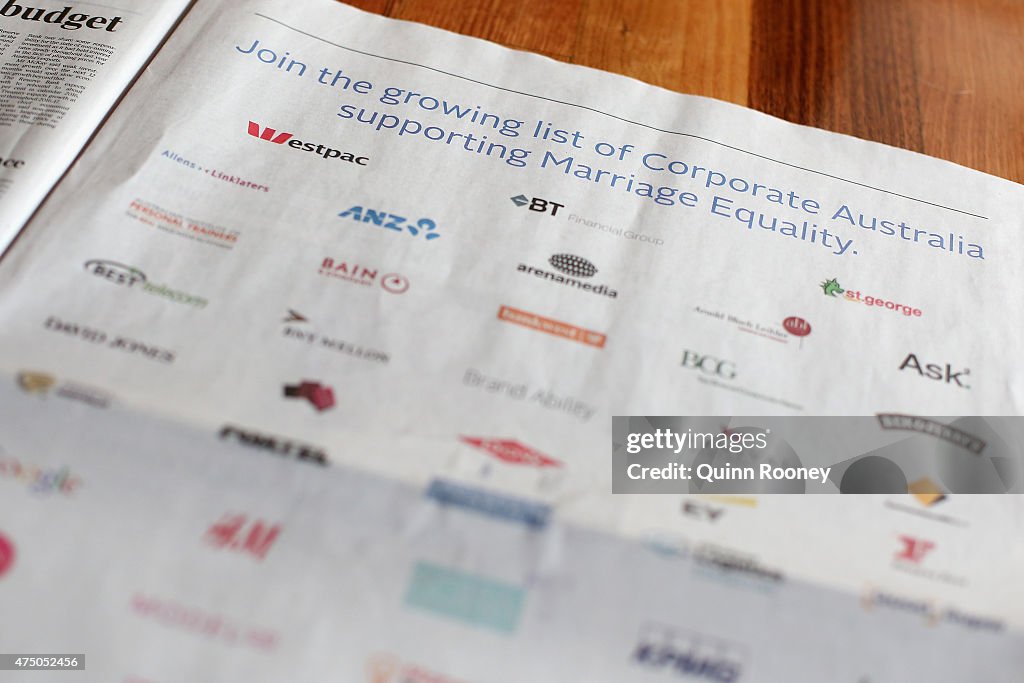 Australian Companies Back Marriage Equality