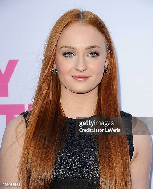 Actress Sophie Turner attends the premiere of "Barely Lethal" at ArcLight Hollywood on May 27, 2015 in Hollywood, California.