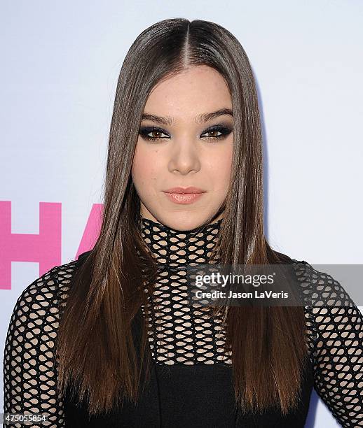 Actress Hailee Steinfeld attends the premiere of "Barely Lethal" at ArcLight Hollywood on May 27, 2015 in Hollywood, California.