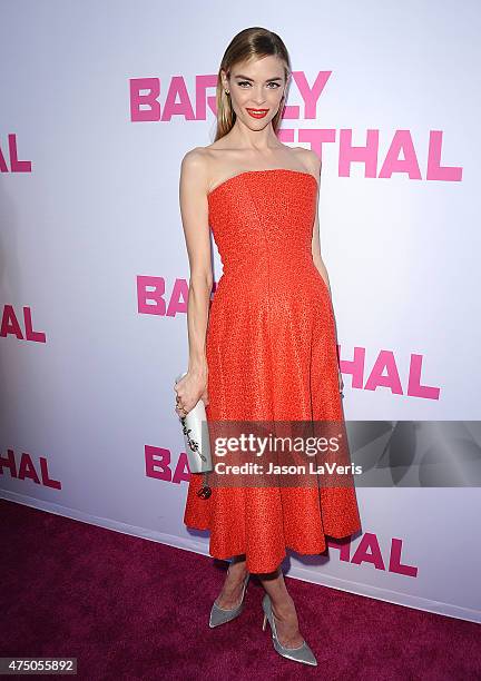 Actress Jaime King attends the premiere of "Barely Lethal" at ArcLight Hollywood on May 27, 2015 in Hollywood, California.