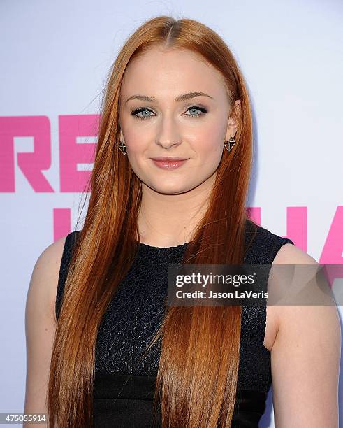 Actress Sophie Turner attends the premiere of "Barely Lethal" at ArcLight Hollywood on May 27, 2015 in Hollywood, California.