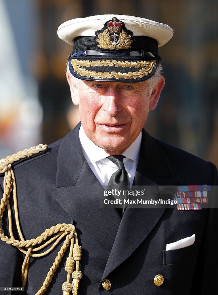 The Prince Of Wales And Duchess Of Cornwall Visit Portsmouth