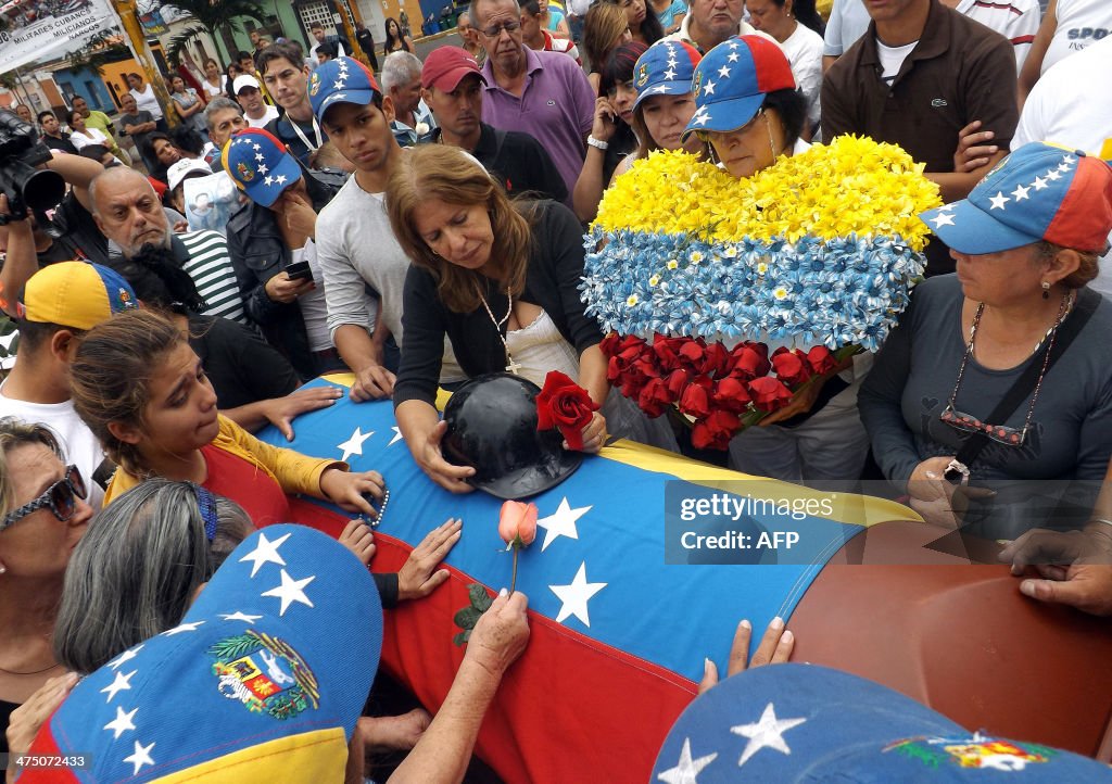 TOPSHOT-VENEZUELA-POLITICS-OPPOSITION-PROTEST