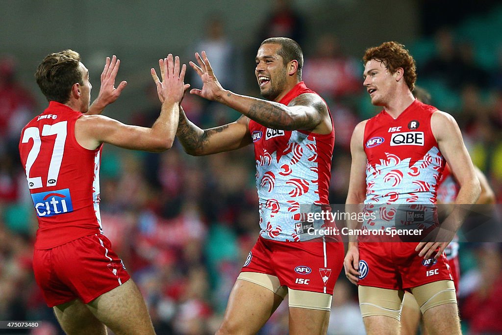 AFL Rd 9 - Sydney v Carlton