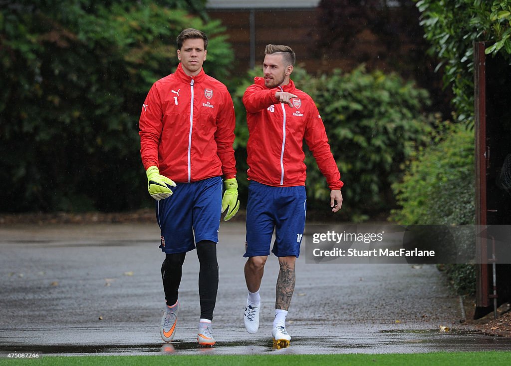 Arsenal training Session