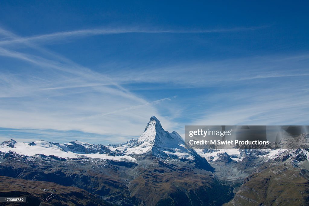 Serene matterhorn switzerland