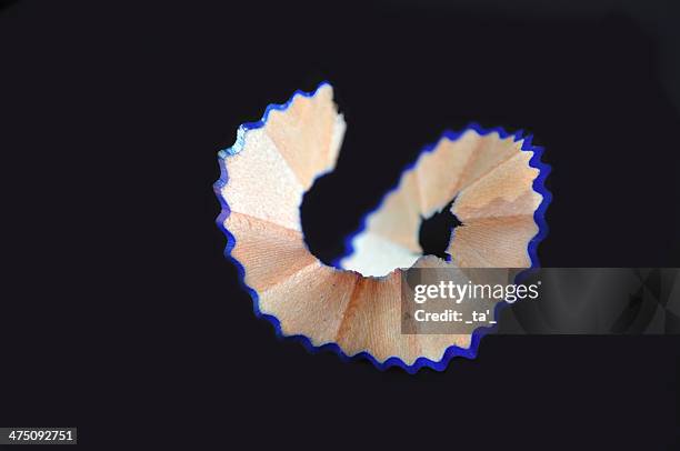 loop - pencil shavings stock pictures, royalty-free photos & images