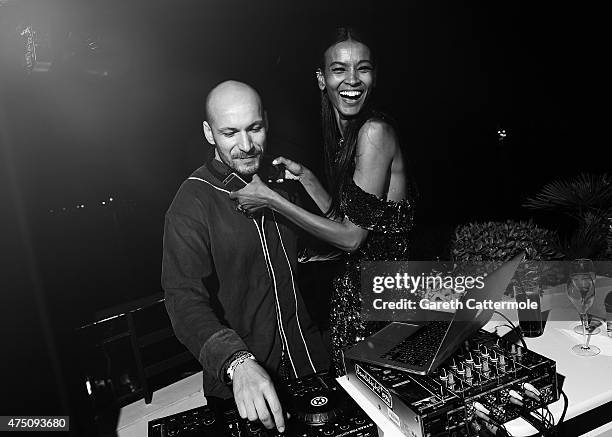 Liya Kebede attends the L'Oreal afterparty during the 68th annual Cannes Film Festival on May 15, 2015 in Cannes, France.