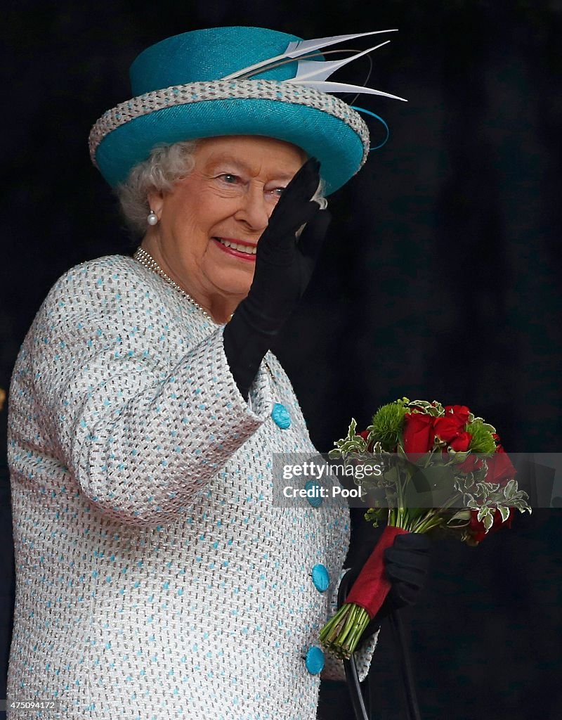 The Queen Visits The Duchy Of Lancaster