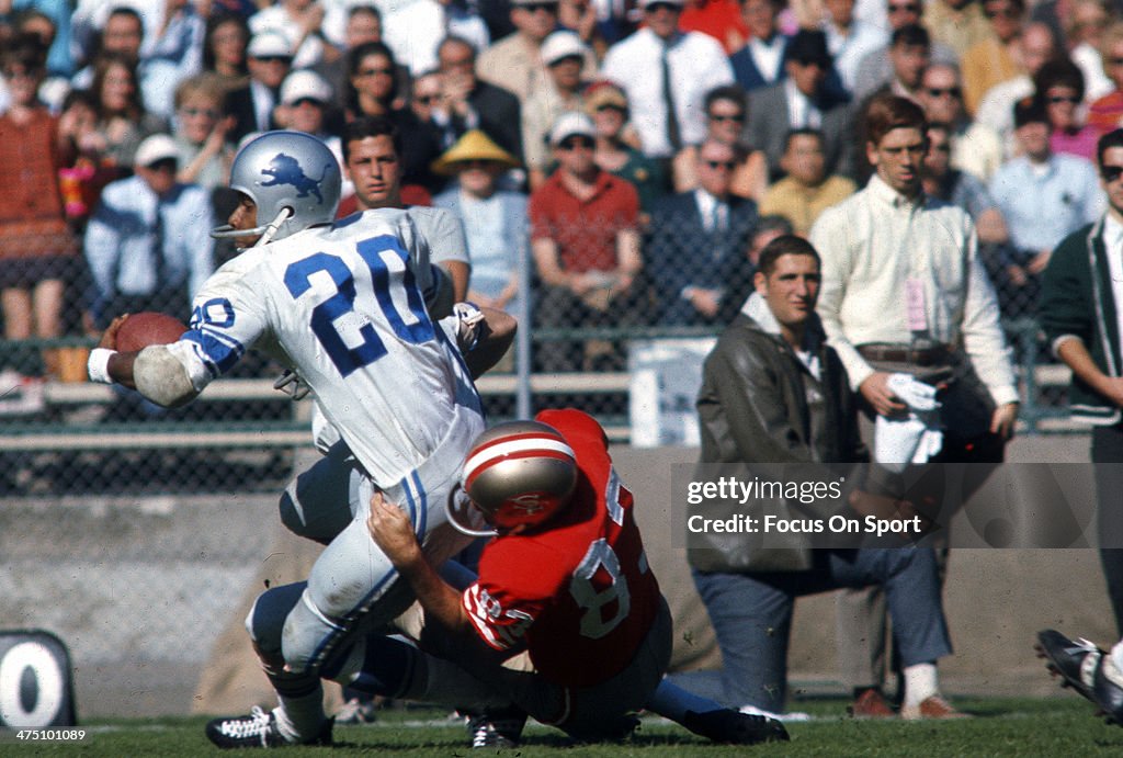 Detroit Lions v San Francisco 49ers