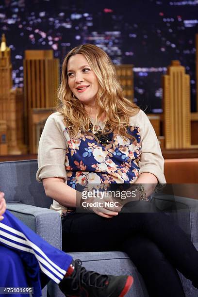 Episode 0008 -- Pictured: Actress Drew Barrymore on Wednesday, February 26, 2014 --