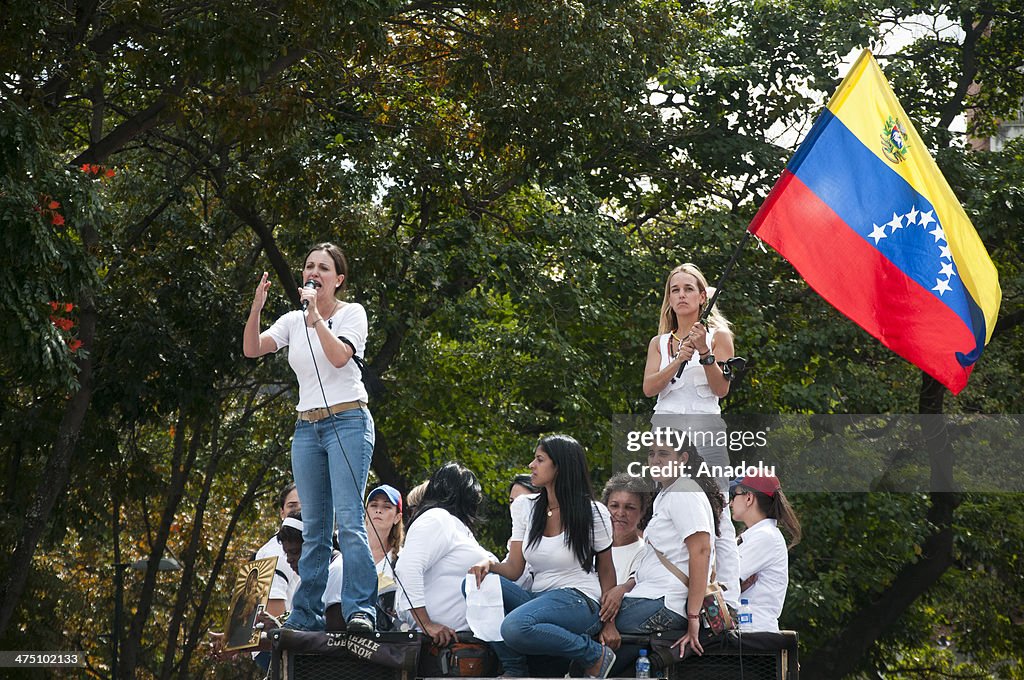 Demonstration in Venezuela
